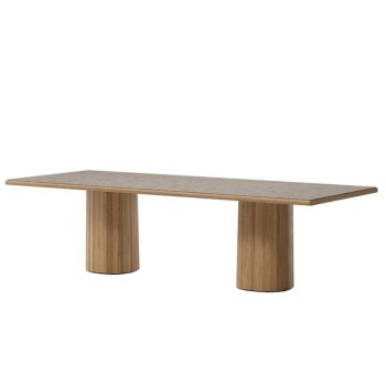 Mesa de comedor Giro de Kettal 220x108 en Moises Showroom Mesa de comedor Giro de Kettal 220x108 en Moises Showroom