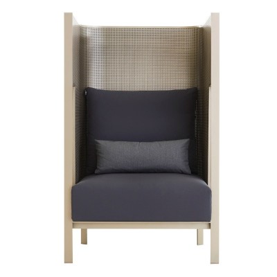 Sillón Cocoon Solanas dorado de Gandía Blasco Sillón Cocoon Solanas dorado de Gandía Blasco