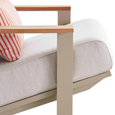 Detalle asiento Butaca Relax Timeless de Gandía Blasco Detalle asiento Butaca Relax Timeless de Gandía Blasco