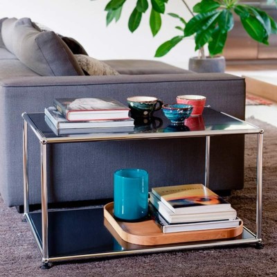 Mesa de centro USM Haller rectangular, ambientado Mesa de centro USM Haller rectangular, ambientado