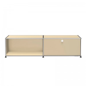 Mueble TV USM Haller bajo, beige