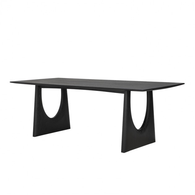 Mesa de comedor X negra Ethnicraft