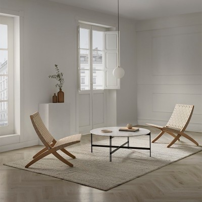 Mesa Duo en mármol de Kendo Mobiliario en Moises Showroom Mesa Duo en mármol de Kendo Mobiliario en Moises Showroom