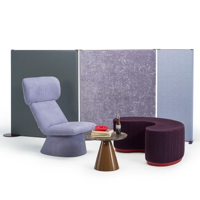 Sancal, Fauteuil Elle avec base rembourrée