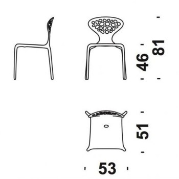 Silla Supernatural sin brazos - Moroso Silla Supernatural sin brazos - Moroso