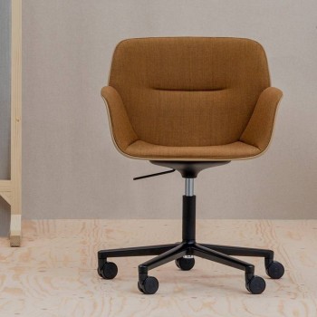 Fauteuil Nuez à roulettes SO2773 - Andreu World Fauteuil Nuez à roulettes SO2773 - Andreu World