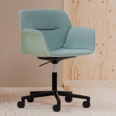 Fauteuil Nuez à roulettes SO2773 - Andreu World Fauteuil Nuez à roulettes SO2773 - Andreu World