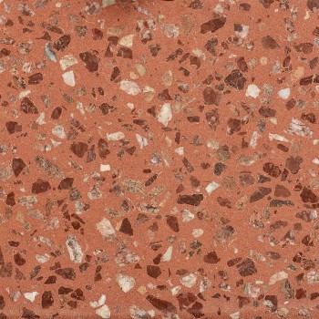 Textura terrazo rojo de HAY Textura terrazo rojo de HAY
