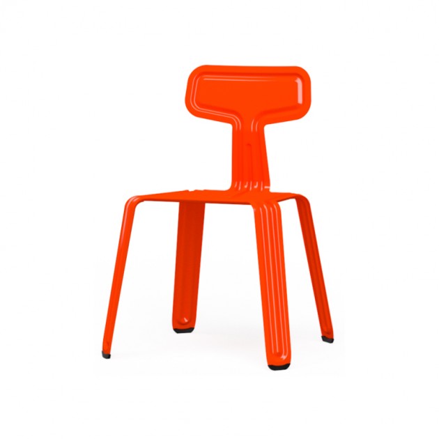 Silla Pressed orange Moormann