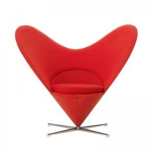 miniatura silla Heart Cone Verner Panton