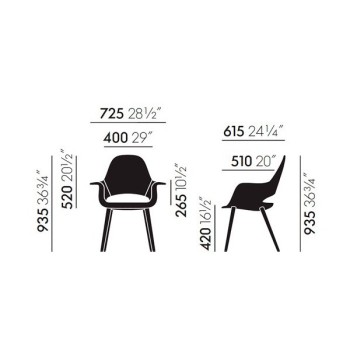 Chaise de conférence bio - Vitra Chaise de conférence bio - Vitra