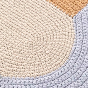 Alfombra Crochet Trio Mix de Gan Rugs