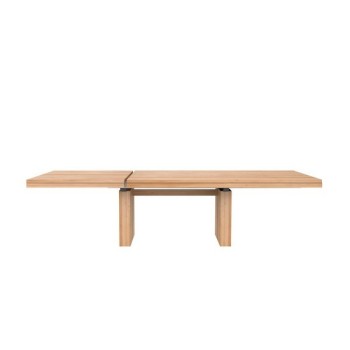Muestra extensión Mesa de comedor Doble en roble. Marca Ethnicraft Muestra extensión Mesa de comedor Doble en roble. Marca Ethnicraft