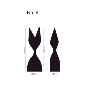 Medidas Wooden Doll nº9 Super Large de Vitra Medidas Wooden Doll nº9 Super Large de Vitra