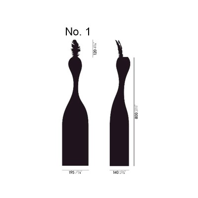 Medidas Wooden Doll nº1 Super Large de Vitra Medidas Wooden Doll nº1 Super Large de Vitra