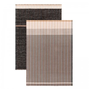 Alfombra Reversible Black de Gan Rugs