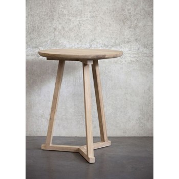 Table d’appoint tripode en chêne - Ethnicraft