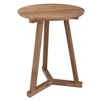 Tripod Teak Side Table Ethnicraft Tripod Teak Side Table Ethnicraft