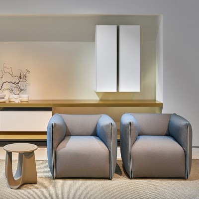 Mia armchair with matching profile - MDF Italia Mia armchair with matching profile - MDF Italia