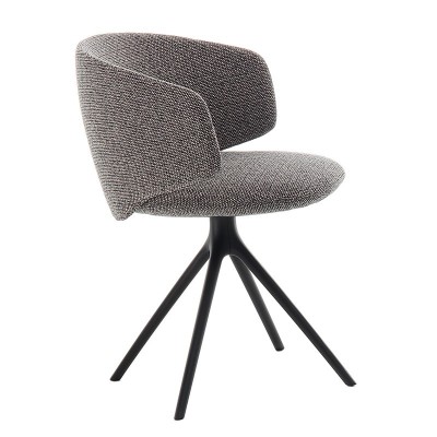 MDF Italia, Universal Armchair sedia a 4 razze con seduta imbottita MDF Italia, Universal Armchair sedia a 4 razze con seduta imbottita