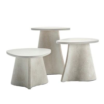 Conjunto Mesas Fossil de MDF Italia Conjunto Mesas Fossil de MDF Italia