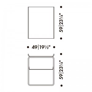 Mesa 915 Artek medidas