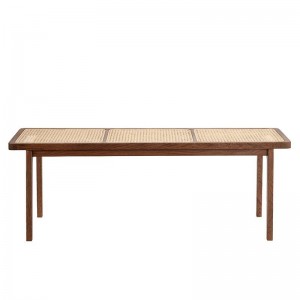 Le Roi Bench de Norr11 Dark Smoked Oak