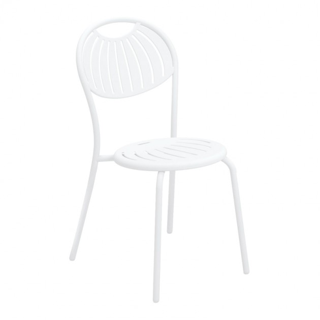 Silla Coupole color blanco hielo 32 de Emu