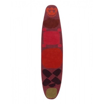 Tappeto rosso Surf Race Indica - Gan Rugs Tappeto rosso Surf Race Indica - Gan Rugs