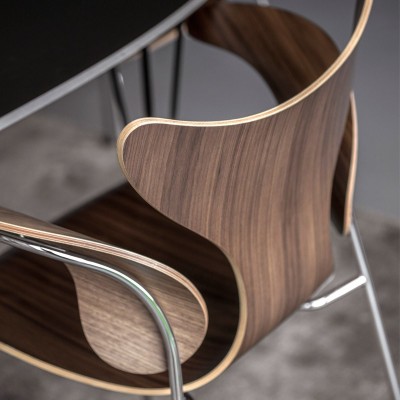 Lily silla con brazos Fritz Hansen Lily silla con brazos Fritz Hansen