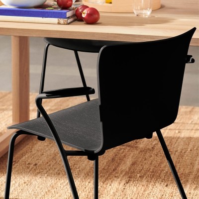Vico Duo con brazos de Fritz Hansen Vico Duo con brazos de Fritz Hansen