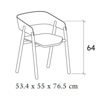 Silla Mava Punt Mobles Silla Mava Punt Mobles