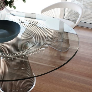 Knoll, mesa de jantar Platner Knoll, mesa de jantar Platner