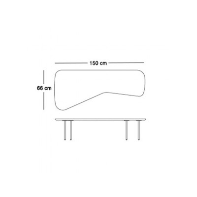 Knoll, Alexander Girard Table basse