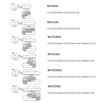 Sancal, sofá Loop Designer´s Edition Sancal, sofá Loop Designer´s Edition
