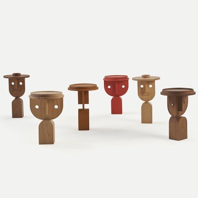 Sancal, Mesas Faces desenhadas por Nathan Yong, Sancal, Mesas Faces desenhadas por Nathan Yong,
