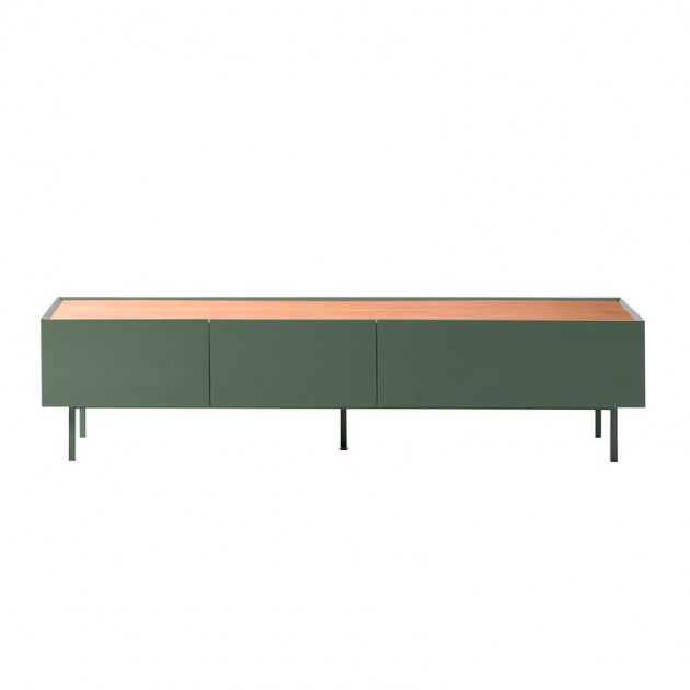 Mueble TV Arista de Teulat color verde en Moises Showroom