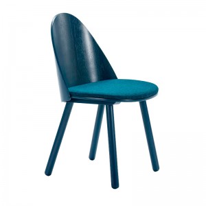 Silla Uma azul marino de Teulat en Moises Showroom