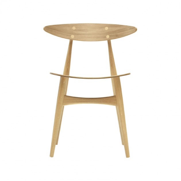 silla CH33T roble barniz Carl Hansen