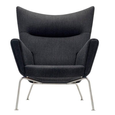 Comprar sillón wing chair carl Hansen tejido tela. Disponible en Moisés showroom Comprar sillón wing chair carl Hansen tejido tela. Disponible en Moisés showroom
