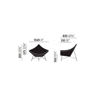 Butaca Coconut Chair - Vitra Butaca Coconut Chair - Vitra