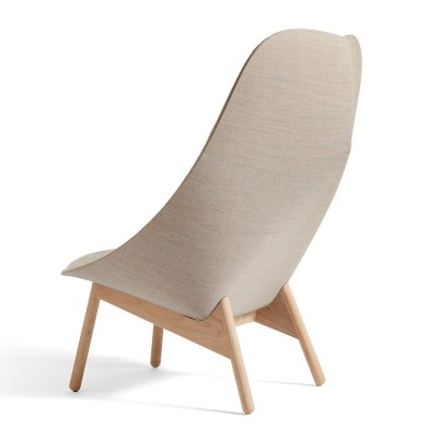 Respaldo Sillón Quilted Front Flambier Cream A5 Back Canvas 244 de HAY Respaldo Sillón Quilted Front Flambier Cream A5 Back Canvas 244 de HAY