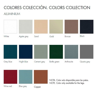 Acabados de estructura, colores Gandía Blasco Acabados de estructura, colores Gandía Blasco