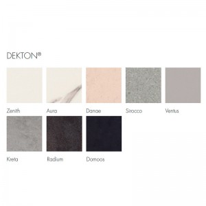 Sobres Dekton acabados de Gandía Blasco