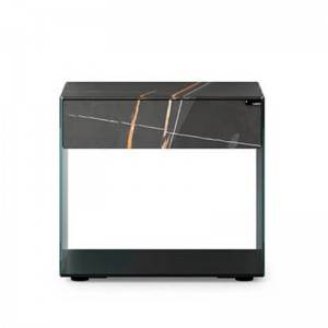 Upglass Bedside Table 1396 - LAGO