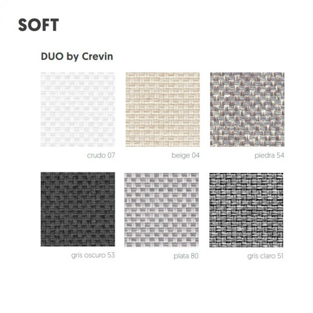 Tapicería Soft Duo de Crevin