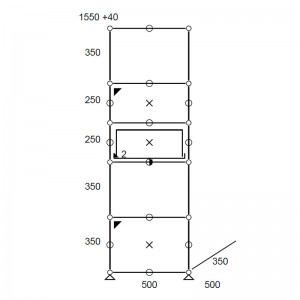 Medidas estantería modular USM Haller de USM