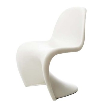 silla Panton chair Vitra blanca silla Panton chair Vitra blanca