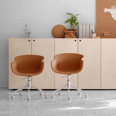 Chaise pivotante réglable Bai avec Ondarretaroues