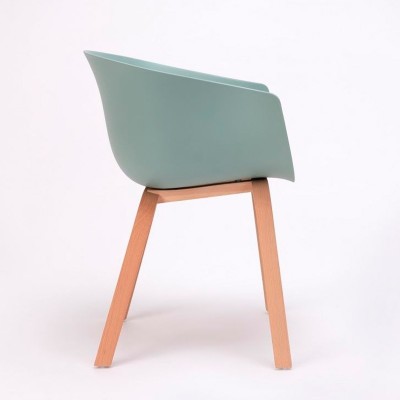 Ondarreta, Silla Bai con patas de madera